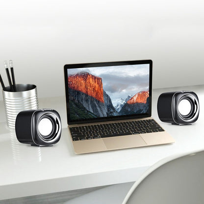 【XMT】EZEEY Mini Computer Speakers Stereo USB Wired Powered for PC/Laptops/Smartphone Multimedia Speaker