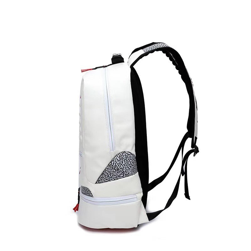 Nike jordan retro clearance 3 backpack bag white-black-cement