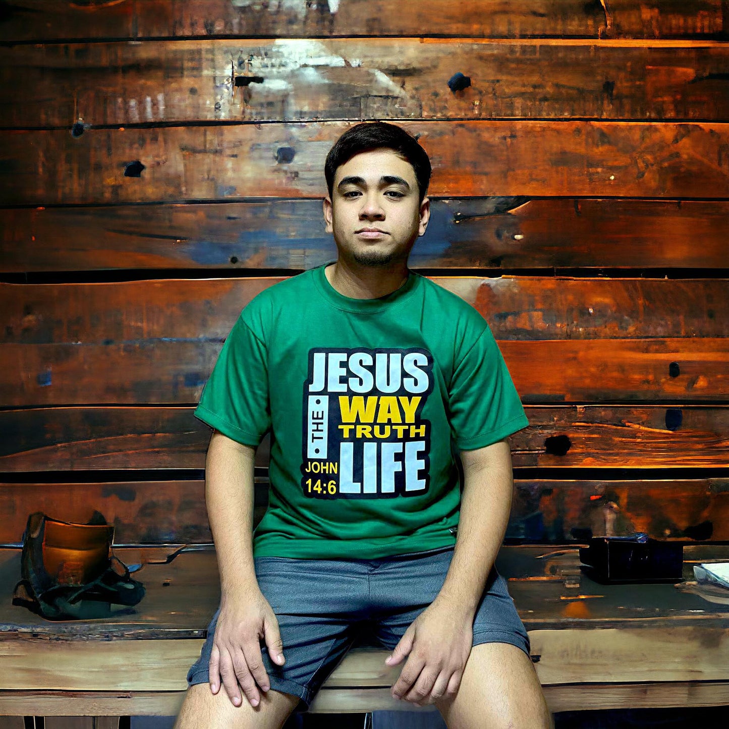 LWCC MEN APPAREL | JESUS IS THE WAY THE TRUTH THE LIFE