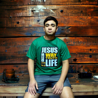 LWCC MEN APPAREL | JESUS IS THE WAY THE TRUTH THE LIFE