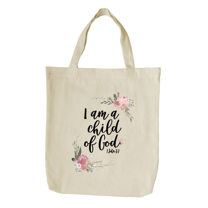 High Quality Tote Bag Bible Verse