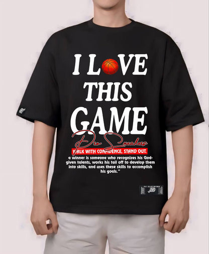 NBA "I LOVE THIS GAME" OVERSIZE PREMIUM DESIGN