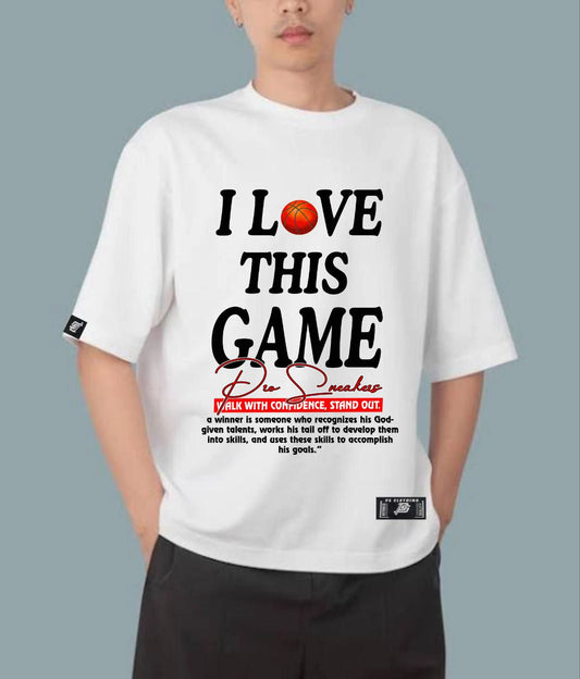 NBA "I LOVE THIS GAME" OVERSIZE PREMIUM DESIGN