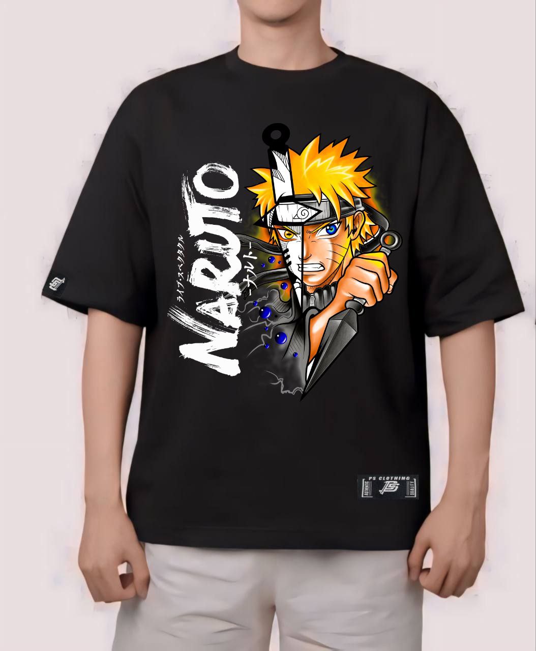 NARUTO SHIPPUDEN "UZUMAKI NARUTO"  OVERSIZE PREMIUM DESIGN