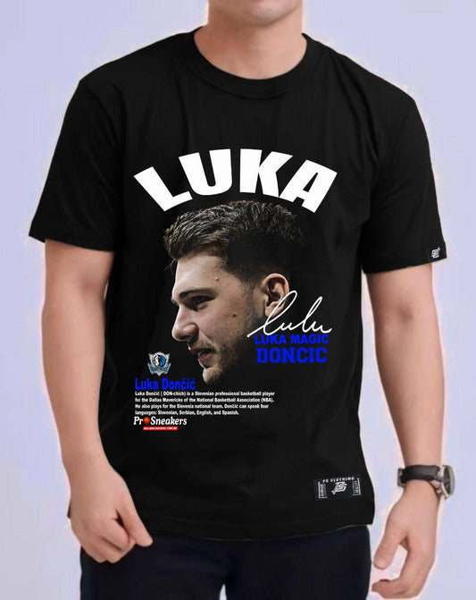 NBA HEADS "LUKA DONCIC" ROUND NECK REGULAR FIT PREMIUM DESIGN