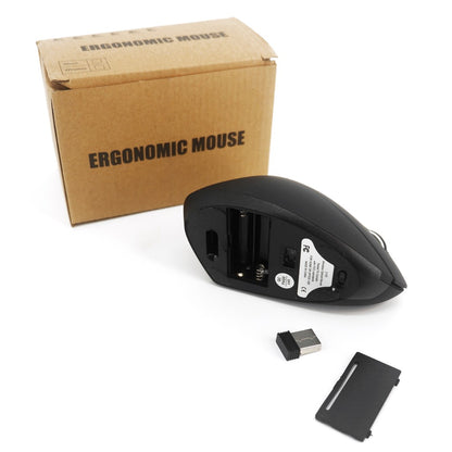 2.4GHhz Wireless Ergonomic Mouse (Battery Operated)