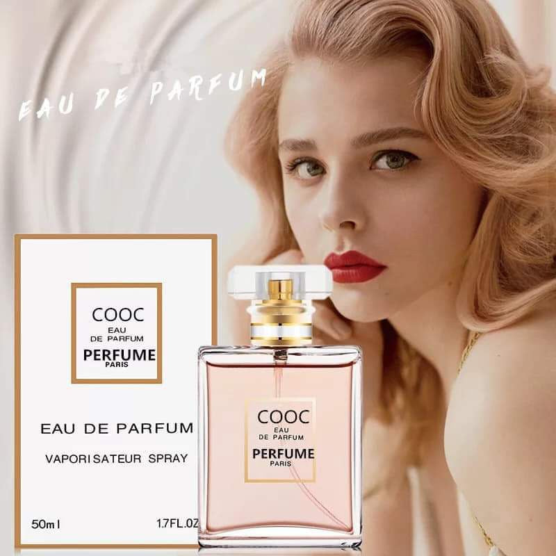 COOC Perfume 50ml Long Lasting Scent Oil Fragrance Light EDP Incense Spray Bottle Pink