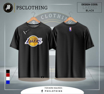 NBA SHIRT LAKERS BLACK