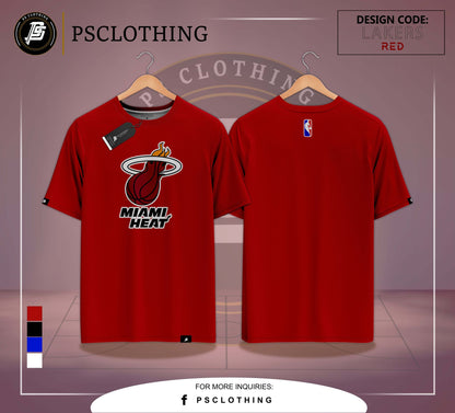 NBA SHIRT MIAMI RED