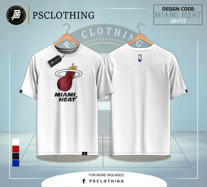 NBA SHIRT MIAMI WHITE