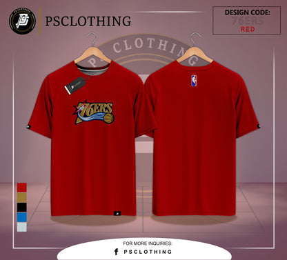 NBA SHIRT 76 SIXERS RED