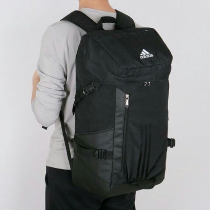 Adidas Men Backpack 60I Travel Bag Waterproof Large Bag Outdoor Bag