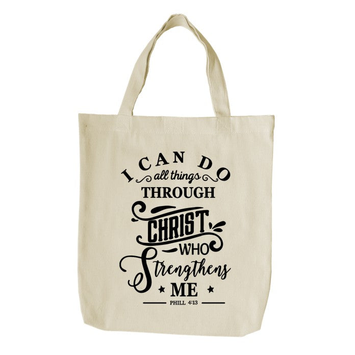 High Quality Tote Bag Bible Verse