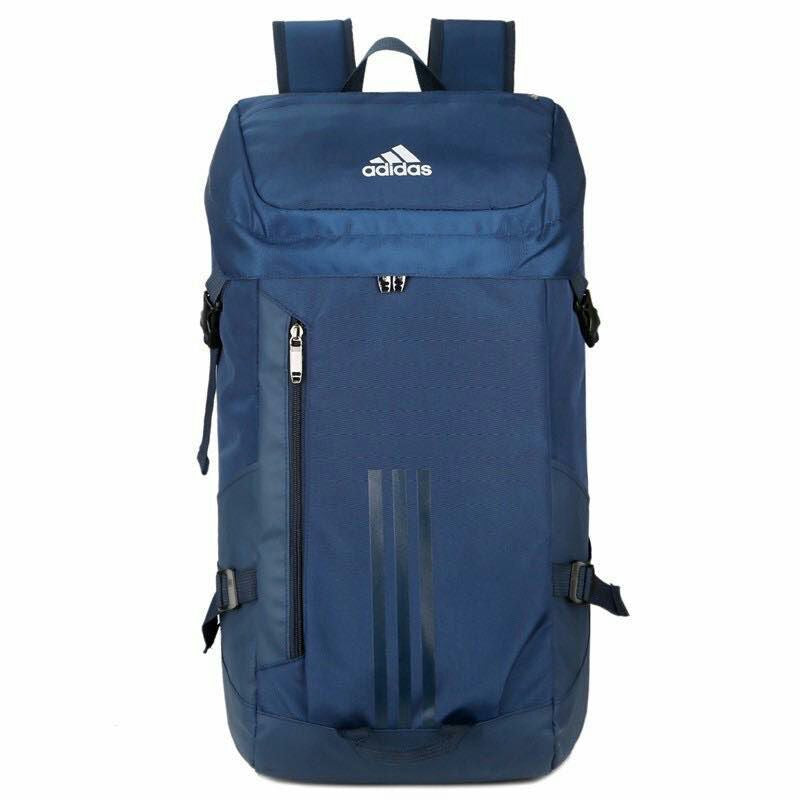 Adidas Men Backpack 60I Travel Bag Waterproof Large Bag Outdoor Bag