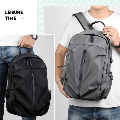 B0331 Waterproof Travel Backpack Business Laptop Backpack USB Charging School Bag Sports Bag