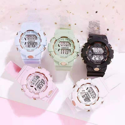 Korean Waterproof Men's Women's Unisex Student Sport Watch