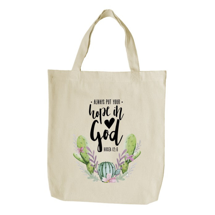 High Quality Tote Bag Bible Verse