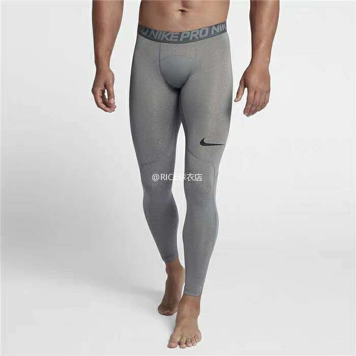 Nike Pro Combat Compression Leggings Gray