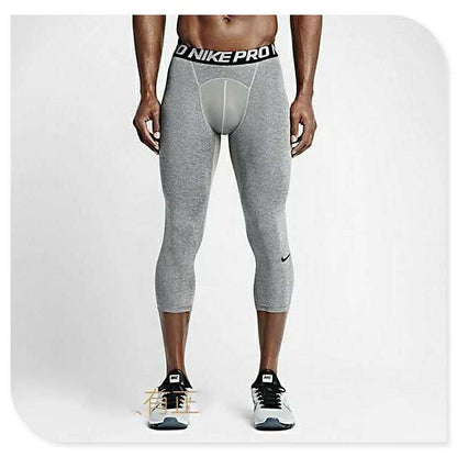 Nike Pro Combat Compression Leggings Gray