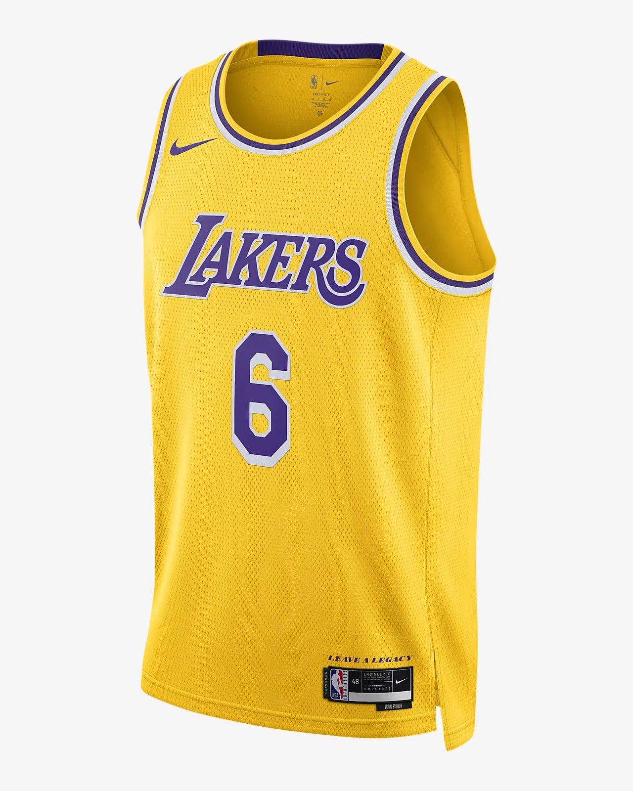 Los Angeles Lakers Icon Edition  Men's Nike Dri-FIT NBA Swingman Jersey