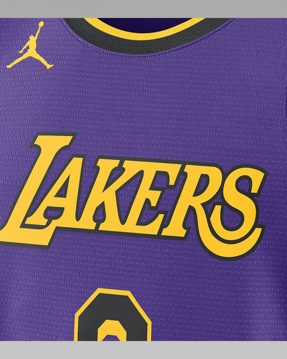 nisex Los Angeles Lakers LeBron James Jordan #6 Brand Purple Swingman Jersey - Statement Edition