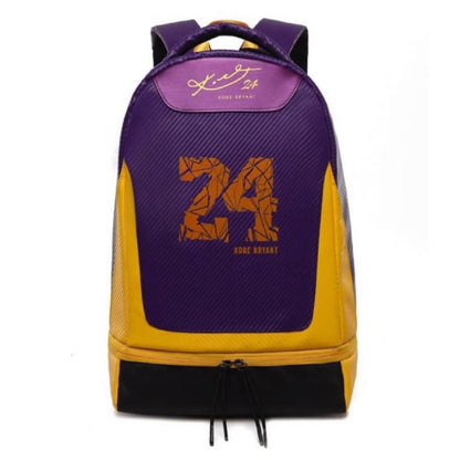 Star Lakers 24 Kobe Bryant Signs Custom Large Backpack