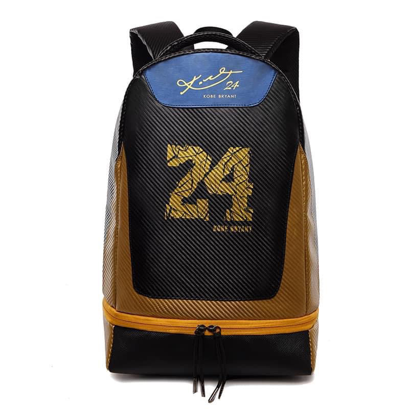 Star Lakers 24 Kobe Bryant Signs Custom Large Backpack