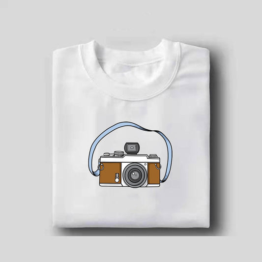 Tshirt Minimalist for Men Women Round Neck Shirt