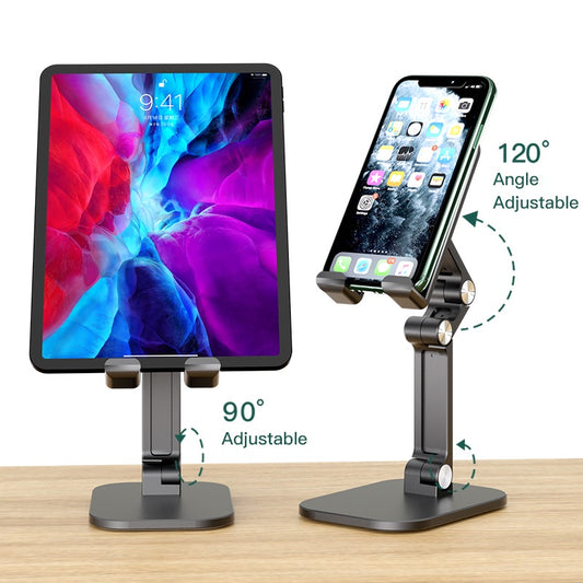 Portable Collapsible Phone Stand Adjustable Height Multi-angle Free Adjustment phone holder