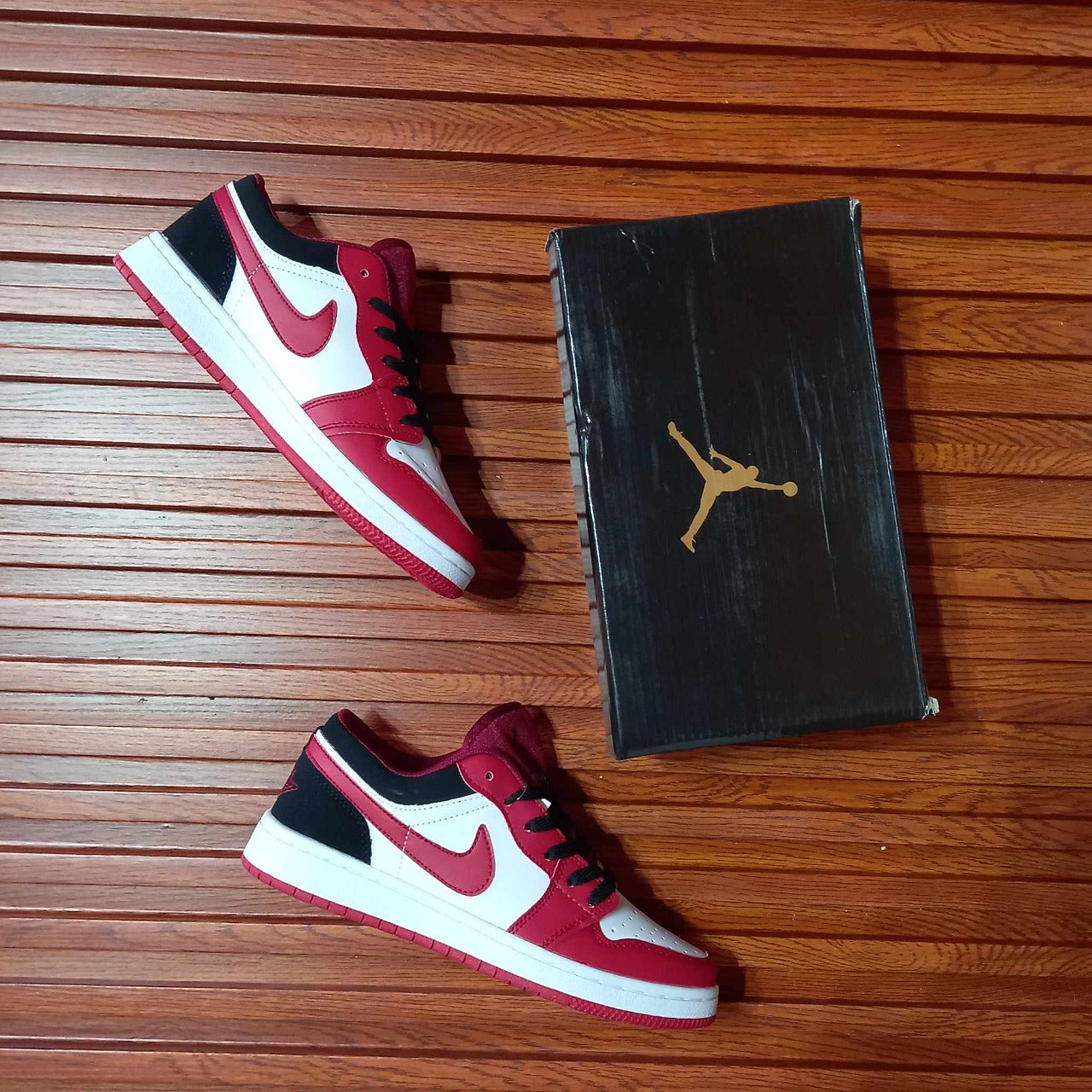 Air Jordan 1 Low "Maroon White"