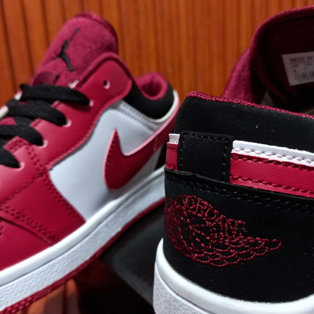 Air Jordan 1 Low "Maroon White"