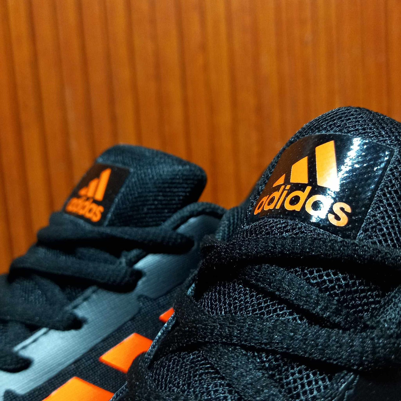 Adidas Running Shoes "Black Orange" (WOMEN)