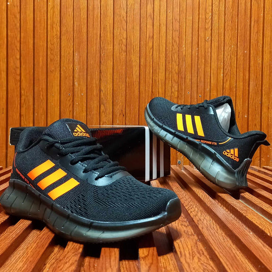 Adidas Running Shoes "Black Orange"