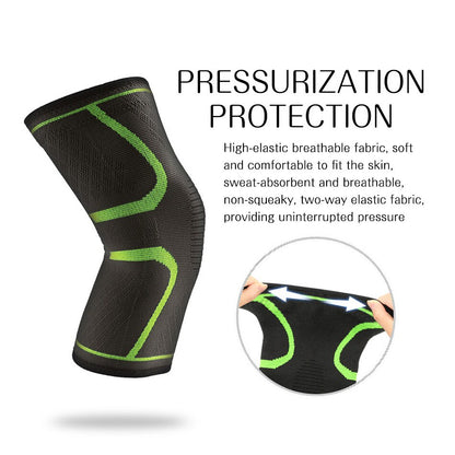 Sport Elastic Knee Pads Breathable Fitness Kneepad Brace Sport Compression Knee Pad Patella Support