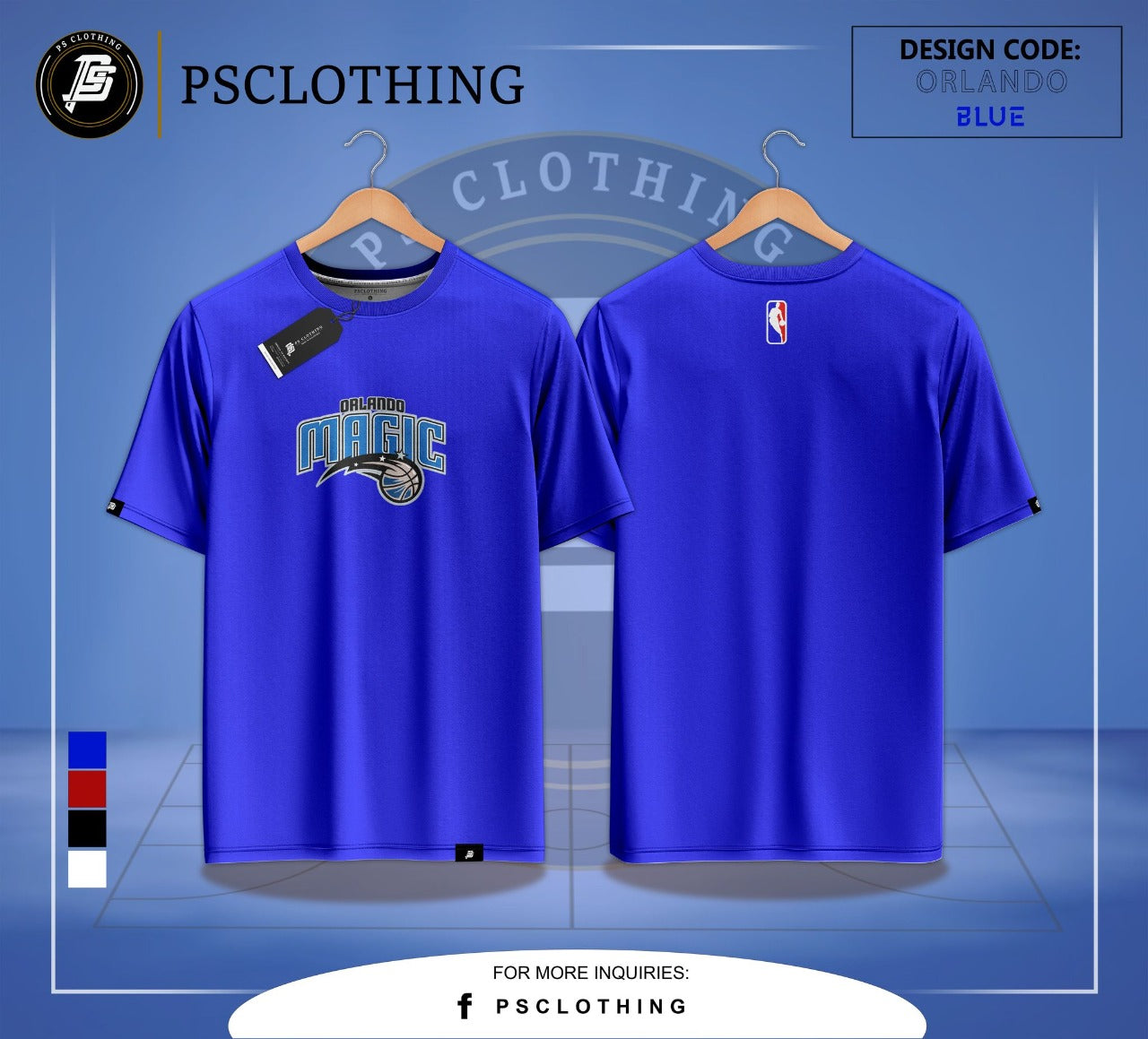 NBA SHIRT ORLANDO MAGIC BLUE