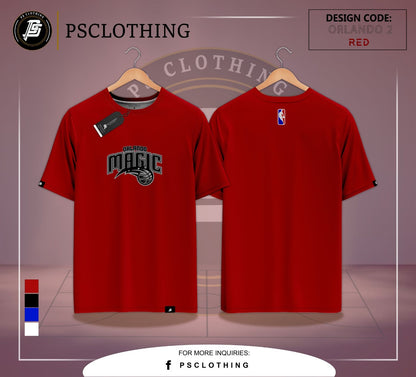 NBA SHIRT ORLANDO MAGIC RED VERSION 2