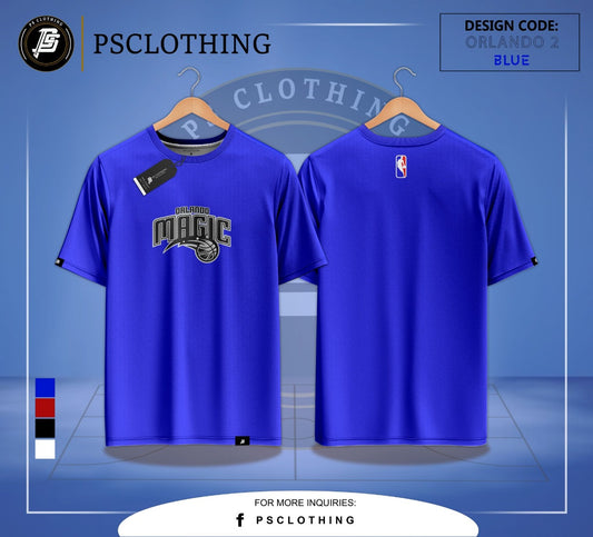 NBA SHIRT ORLANDO MAGIC BLUE VERSION 2