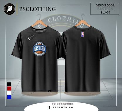 NBA SHIRT EASTERN BLACK