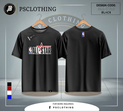 NBA SHIRT ALL STAR BLACK