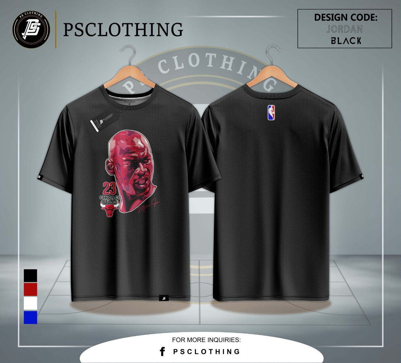 NBA "MICHAEL JORDAN" BLACK