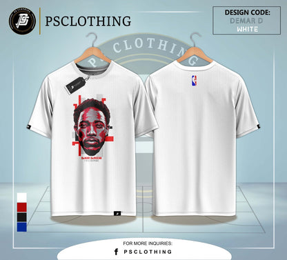 NBA "DEMAR DEROZAN" WHITE