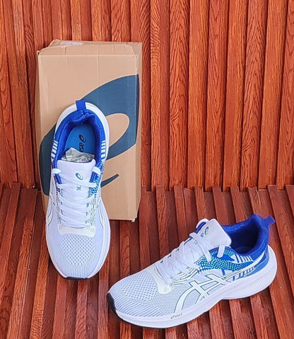 Asics "White Blue"