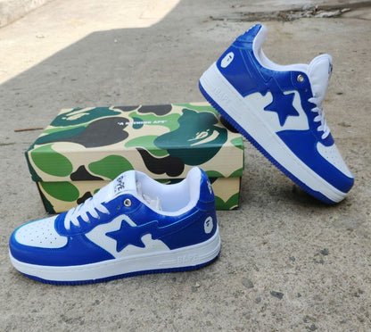 A Bathing Ape Bape Sta Low Royal Blue