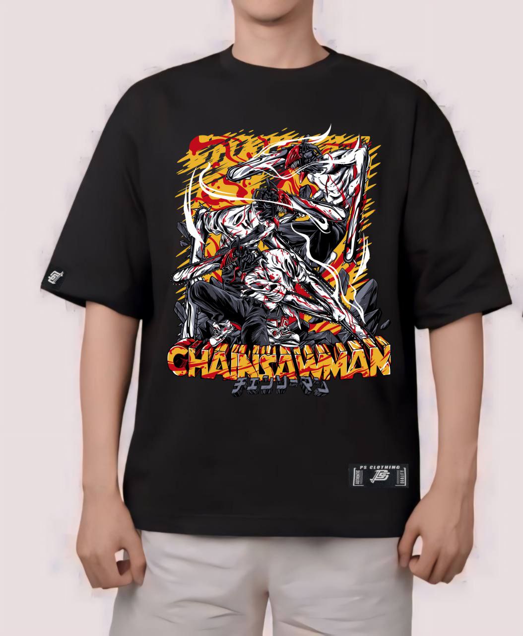 CHAINSAW MAN VERSION 2 OVERSIZE PREMIUM DESIGN