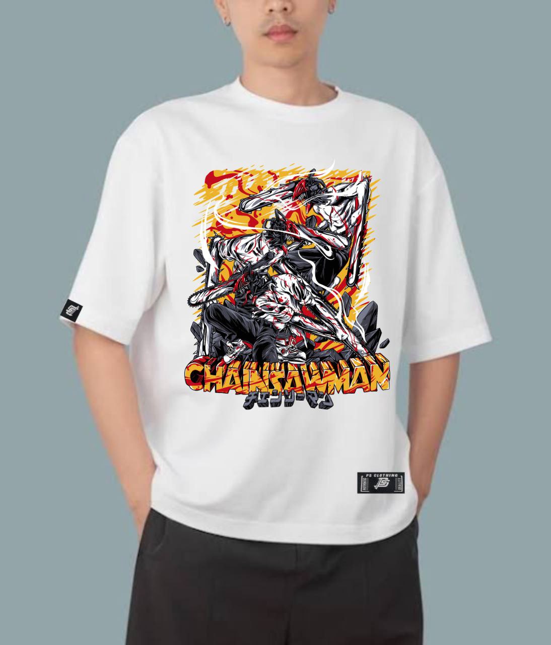 CHAINSAW MAN VERSION 2 OVERSIZE PREMIUM DESIGN