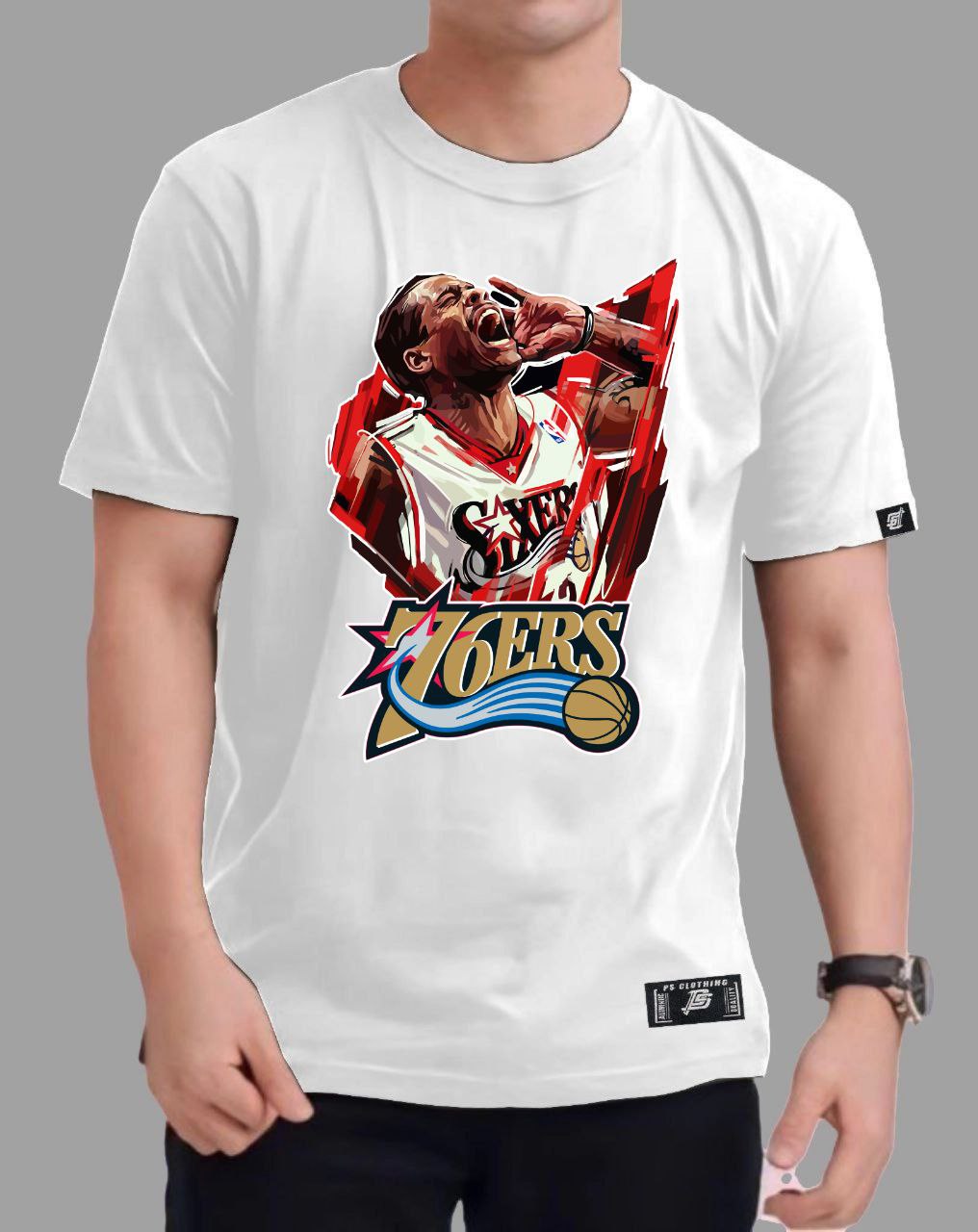 ALLEN IVERSON  REGULAR FIT ROUNDNECK PREMIIUM DESIGN