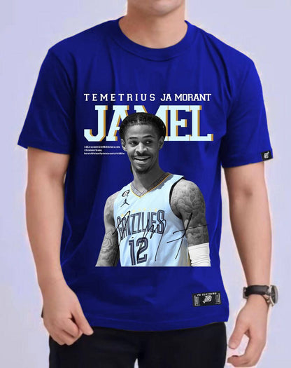 NBA JA MORANT ROUND NECK REGULAR FIT PREMIUM DESIGN