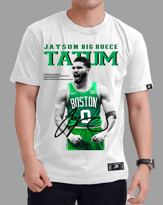 NBA JASON TATUM BIG DUECE ROUND NECK REGULAR FIT PREMIUM DESIGN