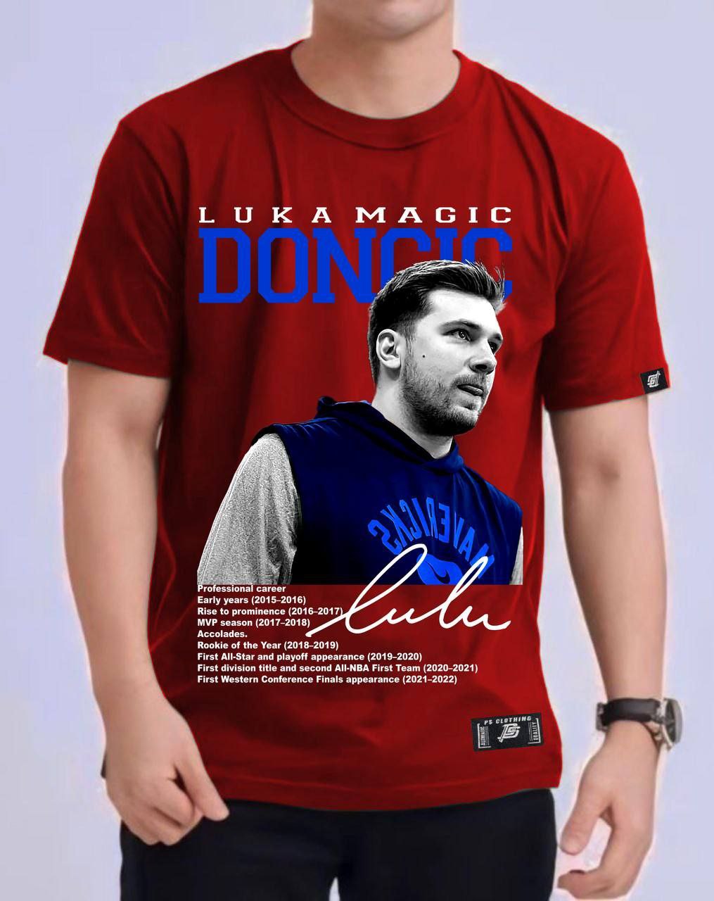 NBA LUKA DONCIC ROUND NECK REGULAR FIT PREMIUM DESIGN