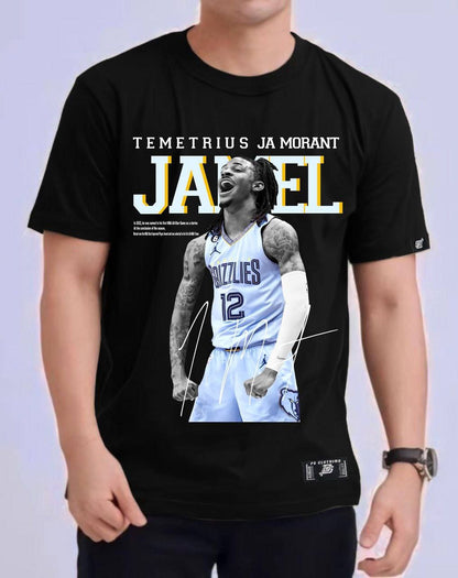 NBA JA MORANT VERSION 2 ROUND NECK REGULAR FIT PREMIUM DESIGN